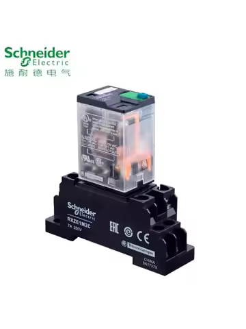 Schneider Electric Intermediate Relay RXM2LB2BD JD RXM4LB2P7 F7 RXM4LB2BD 24V 230V RXZE1M2C RXZE1M4C