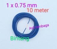 Kabel Body 18 AWG 0.75 mm Kelistrikan Mobil Motor Serabut NYAF 10meter