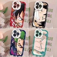 Cartoon Luffy Zoro Phone Case For OPPO A5 A9 A3S A12E A3X A7 A5S A11X A12 A12S A15 A15S A17 A18 A33 