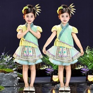 T Thailand Cambodia Malaysia Tsun Costume Children's Costume Dance Costume