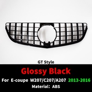 Front Grille Racing Bumper Grill Tuning Facelift For Mercedes Benz E C207 A207 W207 Coupe 2009-2016 