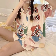 Pajamas Ladies Pajamas Ladies Pajamas Crayon Shin-Chan Pajamas Women Korean Version Short-Sleeved Sh