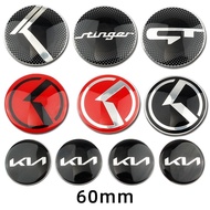 4  New Style Kia k2  k3 k5 K8 k5 Smart Running Lion Solandto Wheel Cover Sticker KN Car Label Suitab