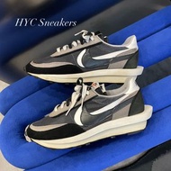 [HYC] NIKE X LD WAFFLE SACAI BLACK 黑灰白 黑灰雙勾 US11.5 BV0073-001 裸鞋