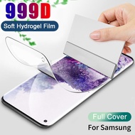 Full Screen Hydraulic Film Samsung Transparent Clear Soft Film For Samsung Galaxy S21 / S21 Ultra / S21 Plus / Note 20 / Note 20 Ultra / Note 10 Lite / Note 9 / Note 8 / S20 FE / S20 S10 S9 S8 Plus Full Glue Screen Protector