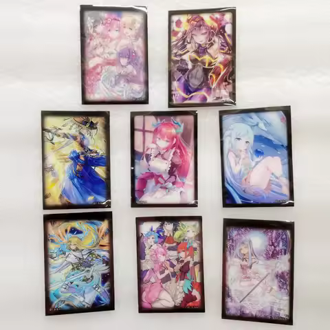 50Pcs/Pack Yu-Gi-Oh! Anime Girl Yugioh Card Sleeve Rin Blossom Ruri FGO Sky Striker Swordsoul Game C