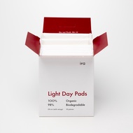 ira concept: Light Day Pads 24cm / ไอร่า ผ้าอนามัยกลางวัน (มาน้อย) ออร์แกนิคและย่อยสลายได้ ทำจากใยไผ