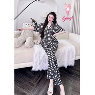 [January 24, 2026] Short sleeves, long pants, pajamas, 68kg, soft and cool latin silk