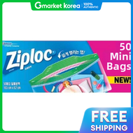 SC Johnson | Ziploc Double Zipper Bag Mini For Refrigerator Use 50 Count Sc Johnson