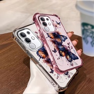 【 Shockproof 】Case For Vivo Y29 4G Y29S Y04 Phone Case 2025 New Colorful Butterfly accessory Casing 