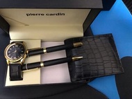 Pierre Cardin 禮盒手錶銀包筆套裝 情人節禮物