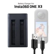 IS360X3B Charger For Insta360 ONE X3 Battery Charger Insta360 X3 Sports Action Camera Fast Charge Essories