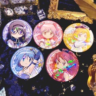 Puella Magi Madoka Magica Brooch Akemi Homura Brooches for Women Kaname Madoka Fashion Jewelry Miki Sayaka Anime Badges Pins
