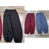 Alibaba Z elastic waist linen pants...