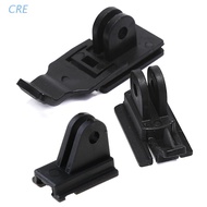 CRE  Bike Light Holder Flashlight Lamp Mount Bracket Connect To For Garmin- Bryton Cateye Computer Mount With Camera Adapter Bicycle Parts