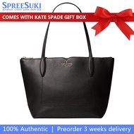 Kate Spade Handbag In Gift Box Harlow Medium Tote Black # WKR00063