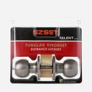 EZSET Talent Series Stainless Steel Entrance Tubular Doorknob Lock Set