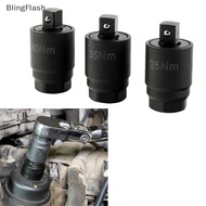 [BlF] 1/3Pcs 3/8 Drive Torque Wrench Adapter Set For Oil Filters 25 35 40 Nm Precision Tools [FH]