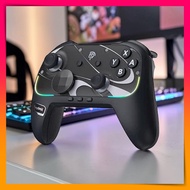 EasySMX S10 Wireless Controller for Switch 2 PC Steam Deck TMR Joystick RGB 1000Hz Gamepad Black