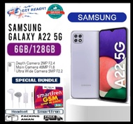 Samsung Galaxy A22 5G [6GB/128GB] & Samsung Galaxy A22 4G [6GB/128GB] Black  Mint  Violet - ORIGINAL