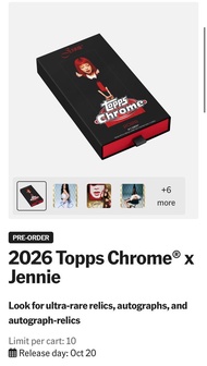 2026 Topps Chrome x Jennie