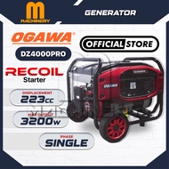 M.Machinery OGAWA Pro Series Generator DZ4000PRO 223cc Recoil Start Single Phase