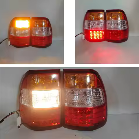 2Pcs LED Rear Lights for Toyota Land Cruiser FZJ100 FZJ105 HDJ100 2005-2007 Tail Lamp