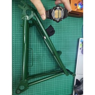 Brompton rear triangle frame taken off from 2022 Brompton perfect alignment and solid