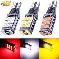 T10 W5W T15 W16W  LED Bulbs LED turn signal light bulb 45 chip, T10/T15 terminal for car motorcycle 