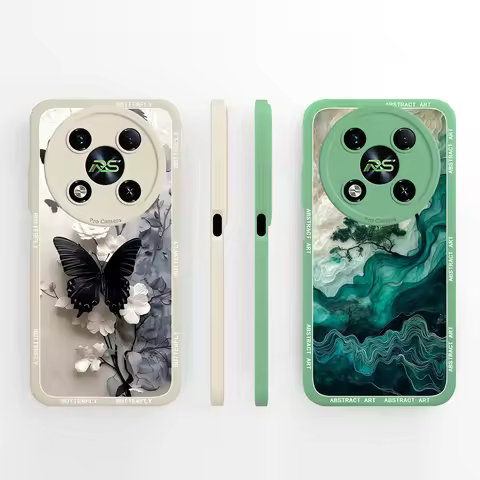 For itel RS4 Phone Cover Luxurious Flowers Soft Liquid Silicone Case For itel RS4 Camera Protection 