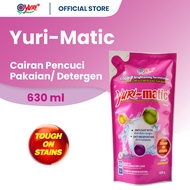 Yuri-matic Detergent Cair Colour Floral 630 ml