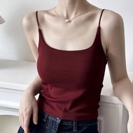 40-62kg] High-End Sense Camisole Women Brushed Vest Women's Bra One-Piece Bottoming Sling Inner Top
