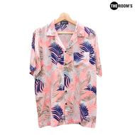 THE ROOMS - เดอะรูม เสื้อฮาวาย โคตรนุ่ม แขนสั้น ไม่ต้องรีด เสื้อยับยาก ผ้าดีมาก ลายชูก้า
