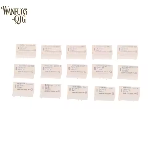 Hot 1 PCS Hot G6S-2 5VDC 12VDC 24VDC Signal Relay 8Pin DC 5V 12V 24V 2A Mini Signal Switch Relays