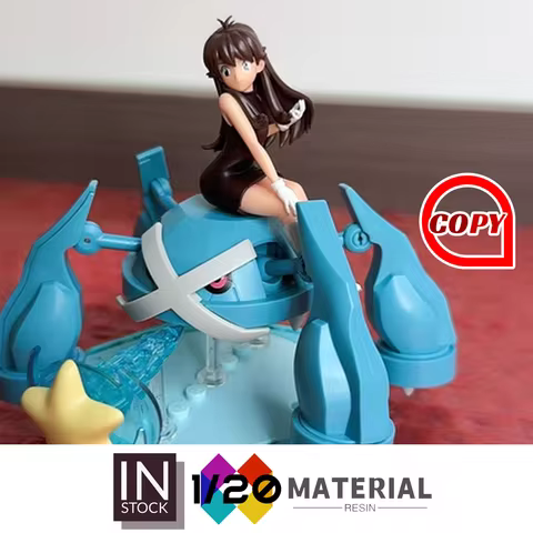 [In Stock]1/20 Resin Scale World [Copy FOREST HOUSE] - Blue [Split RE-MENT]