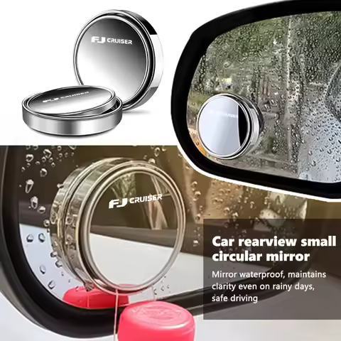 For Toyota Adjustable Car 360° Rotation Blind Spot Reversing Rearview Mirror FJ Cruiser Prado150 V8 