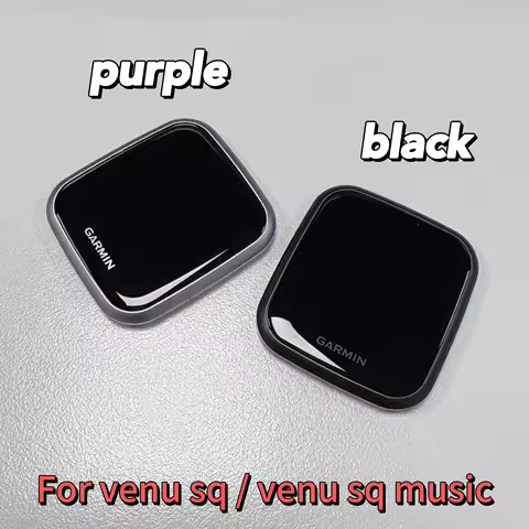 LCD Display Screen For Garmin Venu SQ / Venu SQ Music With Touch Screen Repair Panel (Purple / Black
