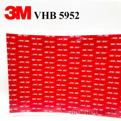 3M VHB 5952 Double Sided Acrylic Foam Adhesive Mounting Tape for Auto Car, 200mmx300mm, 1.1mm thick 