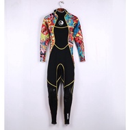 M007 wetsuit wanita hisea 3mm divingsuit woman neoprene