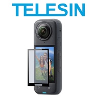TELESIN Tempered Glass Screen Protector Film for Insta360 X5 X4 Camera Insta360 X5 Accessories Insta