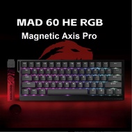 CÓ SẴN_Bàn Phím Cơ Gaming Rapid Trigger Có Dây MAD60 MAD68 HE- Madlions Switch Nam Châm Polling Rate