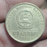 Coin China 5 wu Jiao 2011