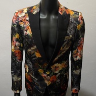 Tomaz  blazer motif bunga jas casual s