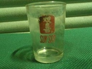 收藏天地 50--60年代古董玻璃杯 雙喜 七喜汽水