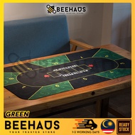 BEEHAUS Casino Poker Table Mat | Texas Holdem Mat Poker Mat Game Tablecloth Mat High Quality Non-Sli
