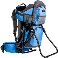 Clevr Cross Country Baby Backpack Hiking Carrier, 17 x 15 x 26, True Blue