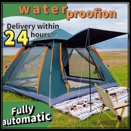 Khemah Camping Camping Tent For 4-8 Persons Waterproof Tent Tent Automatic Tent Family Tent Outdoor Tent