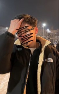 The North Face 雙面羊羔毛羽絨服外套褸