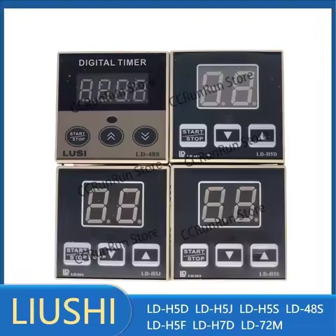 LIUSHI Electronic Instrument Oven Timer Intelligent Time Relay LD-H5D LD-H5J LD-H5S LD-48S LD-H5SD L