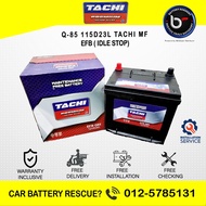 [ Installation Provided ] 115D23L | Q85 EFB | TACHI MF ] Car Battery Bateri Kereta | Start Stop Mazd